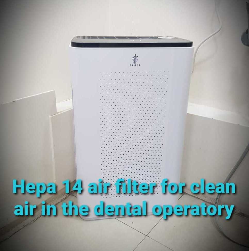 Hepa 14 air purifier at Smilekraft Dentistry Hepa 14 air purifier at Smilekraft Dentistry